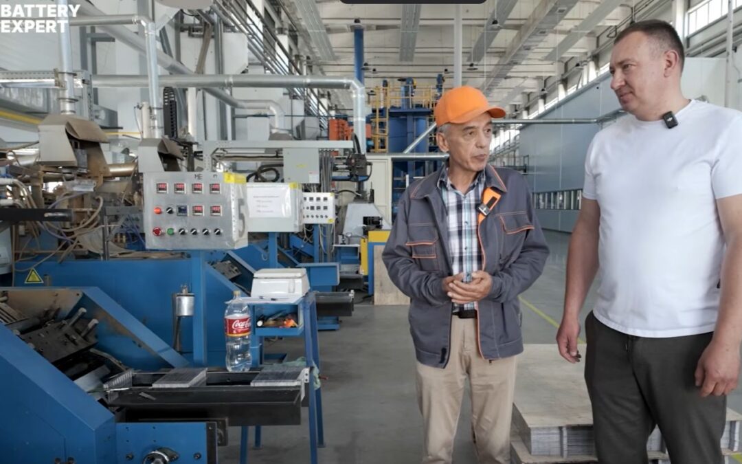 Визит специалиста Battery Expert на производство ASMA Industrial